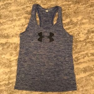Heathered Blue Under Armour Tank